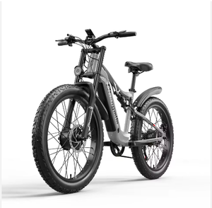 Vélo électrique San Milo S600 (entrepôt UE/États-Unis/Royaume-Uni) 48V 2000W 26 pouces Pneus larges 17,5Ah 50 km/h Longue autonomie Alliage d'aluminium épaissi haute résistance - Product Image 4