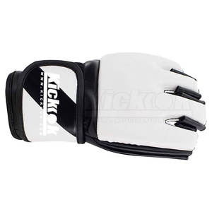Guantes Profesionales de MMA de Alta Gama, Ecológicos, Transpirables, Ligeros, Duraderos, de Cuero, Personalizables, Fabricados en Pakistán - Product Image 3