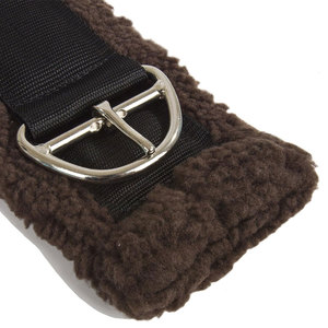 Cincha de Acero Ligero Certificada para Silla Inglesa, Cincha Transpirable para Caballo con Doble Elástico y Sistema de Turbina, Fácil de Usar - Product Image 4