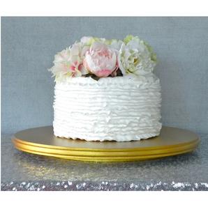 Gold Classic Wooden Cake Stand <b>Dessert</b> Display Wedding Home Hotel Restaurant Birthday Party Event Decoration Equipment - Product Image 3