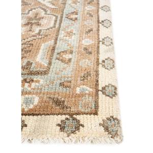 พรมขนสัตว์ถักมือสีเบจและสีน้ำตาลลายเหรียญขนาดใหญ่สำหรับตกแต่งห้องนั่งเล่นสำหรับวัยรุ่น-SKWL-369 - Product Image 4