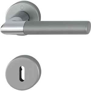 Lecce 1405/42KV/42KVS กุหลาบชุดสำหรับห้องน้ำ F49อลูมิเนียม/F9-2 OB DIN ซ้าย/ขวา d/d hoppe 1405/42KV/42KVS ห้องน้ำ - Product Image 1