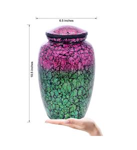 Urna de cremación de Metal de alta calidad de estilo americano, tamaño de Color personalizado, acabado de alto pulido, suministros funerarios únicos para cenizas, nuevo - Product Image 4