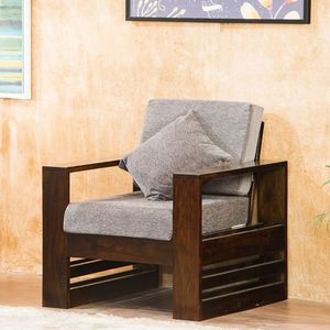Juego de Sofás de Madera Sólida de Diseño para Sala de Estar, Dormitorio, Oficina, Salón y Muebles de Interior con Tapicería Premium - Product Image 4