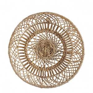 BEST SELLER ! Produit de haute qualité, set de table en rotin rond, fleur naturelle, tapis de table en osier pour la décoration de table à manger - Product Image 3