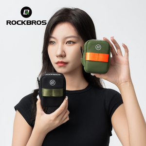 ROCKBROS-Mini <span class=keywords><strong>bolsa</strong></span> trasera para SILLÍN de <span class=keywords><strong>bicicleta</strong></span>, <span class=keywords><strong>bolsa</strong></span> de sillín portátil para <span class=keywords><strong>bicicleta</strong></span> de montaña - Product Image 5