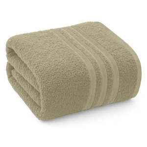 MultiTex International 100% Cotton Compressed Eco-Friendly Bath Sheet Towels Black Luxury Home Spa Hotel Use Quick-Dry - Product Image 1