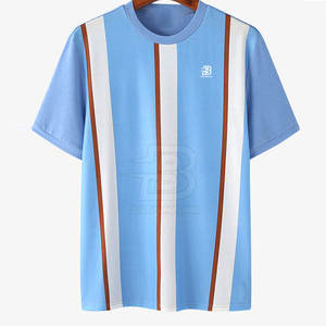 T-shirt de qualité supérieure pour hommes T-shirt léger T-shirt de couleur personnalisée T-shirt décontracté pour hommes - Product Image 1