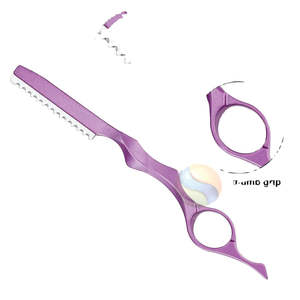 มีดโกนหนวดตรงสแตนเลสพรีเมียมพร้อมโลโก้สั่งทำพิเศษ สำหรับช่างตัดผมมืออาชีพ  มีดโกนหนวดและมีดซอยผม ด้ามจับไม้ - Product Image 5