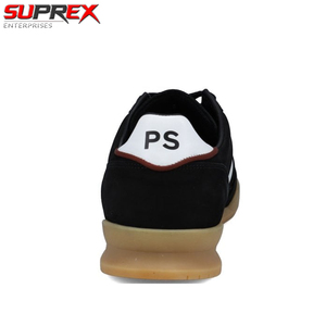SUPREX ENTERPRISES Baskets Dover noires et gommeuses à lacets, anti-odeur, légères, respirantes, chaussures décontractées pour hommes - Product Image 3
