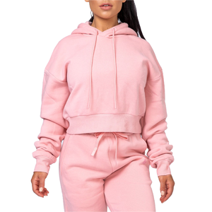 Ensemble de survêtement 2 pièces pour femme, décontracté, léger, uni, sweat-shirt et pantalon de survêtement, 100% coton, vêtements de sport respirants, écologiques - Product Image 2