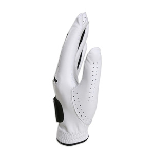 Gants de golf en cuir Cabretta de Style Pro avec étiquette d'étiquette de Logo de broderie personnalisée de conception perforée et emballage personnel - Product Image 3