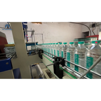 Machine d'étiquetage de bouteilles pneumatique semi-automatique Aim Technologies, contrôlée par PLC, équipement d'emballage de boissons à haute économie d'énergie