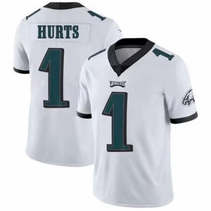 Maillot de football américain grande taille imprimé personnalisé de haute qualité Bloc de couleur de l'équipe respirante OEM prix d'usine Livraison rapide - Product Image 3