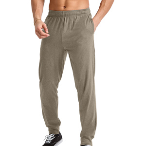 Custom Men's Slim Fit Fleece Jogger Sweatpants High Casual Sports <b>Trouser</b> Pants New Drawstring Pocket Cotton Fabric Straight - Product Image 1