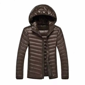 2025 Precio al por mayor Último diseño chaqueta acolchada hecha a medida 100% poliéster nylon cremallera estilo callejero hombres chaqueta acolchada - Product Image 1