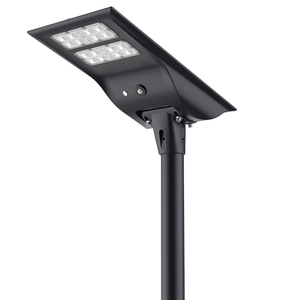 Lampadaire solaire intégré 20W 30W 40W 200lm/<span class=keywords><strong>w</strong></span> avec panneau solaire monocristallin et batterie LiFePO4 3.2V de 3 ans pour projets - Product Image 1