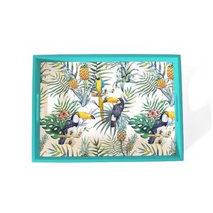 Bandeja de madera para desayuno de comida de estilo único, artículos de fiesta, bandeja decorativa para servir, hogar, Hotel, restaurante, uso de catering - Product Image 2