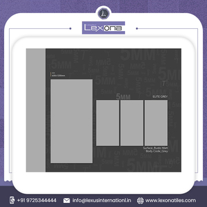 กระเบื้องเซรามิกขนาด600*1200มม. กระเบื้องปูพื้นพอร์ซเลนขัดเงาห้องครัวห้องน้ำ - Product Image 4