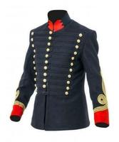 Tunique médiévale pour homme à manches longues, 100% laine tricotée, imperméable, de haute qualité, nouvelle mode vintage, costume de hussards britanniques