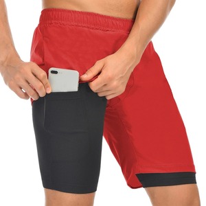 Pantalones cortos para hombre 2025, pantalones cortos clásicos de secado rápido, ropa deportiva sólida, bañadores, forro de malla para playa, Traje corto para surf - Product Image 4