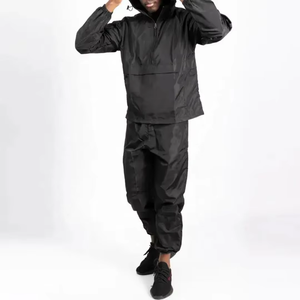 Conjunto Deportivo Personalizado con Logotipo, Conjunto de Chándal de Nailon Extra Grande para Entrenamiento, Chaqueta Cortavientos de Nailon Personalizada - Product Image 2