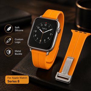 Correa <span class=keywords><strong>de</strong></span> Reloj <span class=keywords><strong>de</strong></span> Silicona <span class=keywords><strong>de</strong></span> Lujo con Cierre Magnético <span class=keywords><strong>de</strong></span> 38mm 45mm 49mm para <span class=keywords><strong>Apple</strong></span> IWatch Serie 8 - Product Image 2