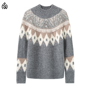 Pull en cachemire pour femme au design classique, respirant, confortable, élégant, dernier design, pull en cachemire pour femme pour un usage décontracté - Product Image 1