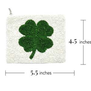 กระเป๋าคลัทช์ทรงโบฮีเมียนประดับลูกปัดแก้วสำหรับผู้หญิงอินเดีย งานแฮนด์เมด ปรับแต่งสีและรูปทรงได้ เหมาะสำหรับงานเลี้ยงตอนเย็น MS - Product Image 2