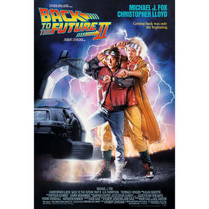 Modern Style Back to the Future Movie <b>Poster</b> Set of 3 Paper Wall Decor - Product Image 1