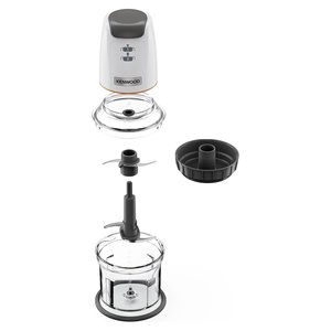 <span class=keywords><strong>Hachoir</strong></span> électrique <span class=keywords><strong>Kenwood</strong></span> 500W 500Ml Easychop, robot culinaire, lames en acier, blanc et gris - Product Image 2