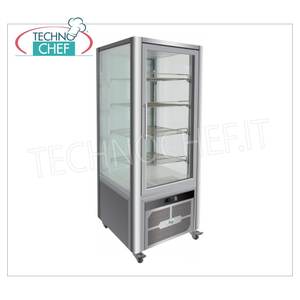 Vitrina Refrigerada Ventilada de 1 Puerta Technochef para Pastelerías +2/+8C 408 Lt Clase B Mod. G-VGP400R Ajustable - Product Image 1