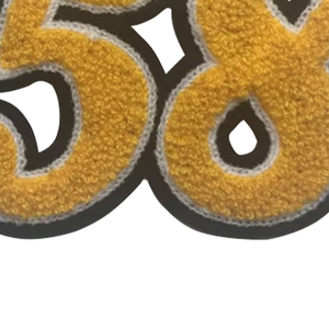 Vente en gros d'insignes brodés avec logo personnalisé nouveau design d'insignes en tissu thermocollant brodés à la main prix d'usine OEM disponible - Product Image 5