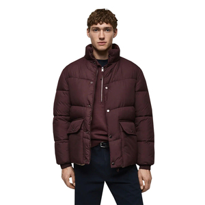 Chaquetas Acolchadas para Hombre, de Alta Calidad, con Cierre Completo y Botones, Ropa Casual de Invierno, Chaqueta Acolchada para Hombre con Diseño Personalizado - Product Image 1