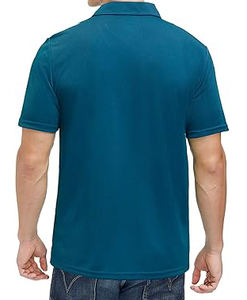 เสื้อโปโลลำลองสำหรับผู้ชายไซส์ใหญ่พิเศษผ้าถักพิมพ์ลาย100% ผ้าฝ้าย100% ออกแบบได้ตามที่ต้องการ - Product Image 4