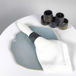 VietnamFactory hecho a mano tradicional ecológico lacado servilletero anillo posavasos modelo LRC6014 Material Natural VietnamCrafts - Product Image 4