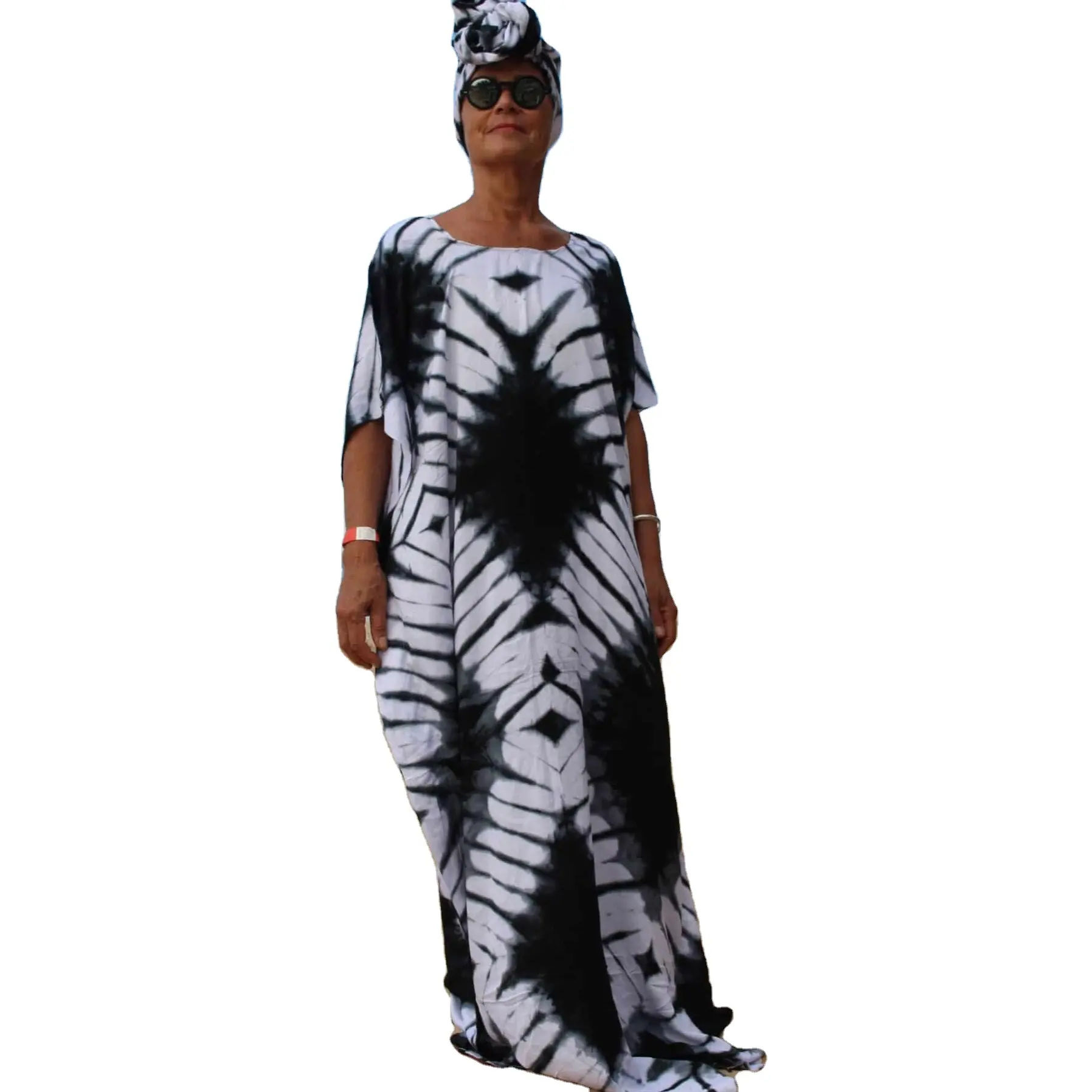 ऑनलाइन खरीदें महिलाओं के लिए रेयॉन समर बीच वियर कैज़ुअल टाई डाई डिज़ाइनर लड़कियों के लिए लंबी काफ्तान ड्रेस