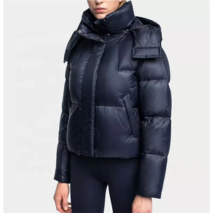 Vestes d'hiver en polyester pour femmes de qualité supérieure avec tissu personnalisable en toile légère accepter OEM/ODM - Product Image 1