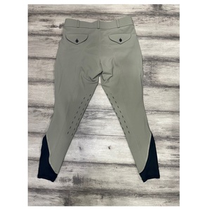 Pantalones de montar con parche para la rodilla de silicona para hombre, Color Beige, disponible a precio asequible, de exportación desde la India - Product Image 2