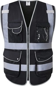 Gilet imperméable à séchage rapide haute visibilité manteaux et vestes gilet imperméable à séchage rapide haute visibilité - Product Image 3