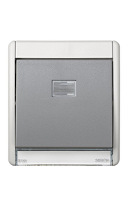 Telaio con chiave individuale Simon 44 Aqua (4400010-035) - Product Image 1