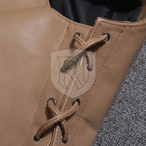 Chaleco de Cuero Casual sin Mangas para Hombre, Transpirable, al por Mayor, Ropa Exterior Cómoda de Invierno, Servicio OEM de Alta Calidad - Product Image 5