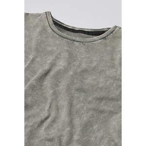 READY CLOTH Camisa corta de gran tamaño para hombre Pedido a granel Boxy Fit Manga caída 100% algodón Diseño personalizado - Product Image 5