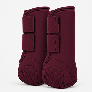 Botas Protectoras de Neopreno para Caballos, Protectores de Patas Equinas para Montar, Correr, Saltar, Entrenar y Uso en Establos - Product Image 6