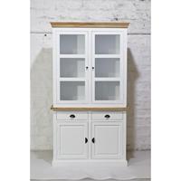 Meuble de rangement de cuisine en bois massif de couleur personnalisée, style européen traditionnel, avec tiroirs et porte vitrée, pour salon