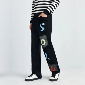 Custom Lightweight Fashion <b>Men's</b> Streetwear Casual Multi-Pocket Zipper Fly Straight Jeans 2025 Pakistan Waterproof Quick Dry - Product Image 4