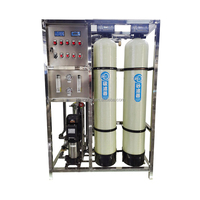 Machine industrielle d'osmose inverse pour le traitement de l'eau pure, 1000L/H, 500L/H, 2000L/H, pour eau potable directe, à prix abordable