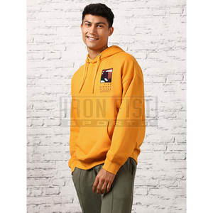 Automne et hiver sweats à capuche pour hommes sweat-shirt en coton mélangé de haute qualité avec motif imprimé en polyester/coton - Product Image 3