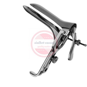 Espéculo vaginal con cuchillas ajustables Instrumentos quirúrgicos ginecológicos de acero inoxidable de alta calidad - Product Image 3