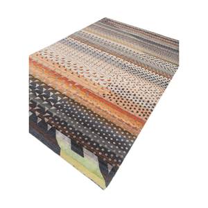 Alfombra Manchaha 9x12, Tejida a Mano, de Lana, Bambú y Seda, Diseño Geométrico, para Sala de Estar o Pasillo, Forma Rectangular, Nueva - Product Image 2